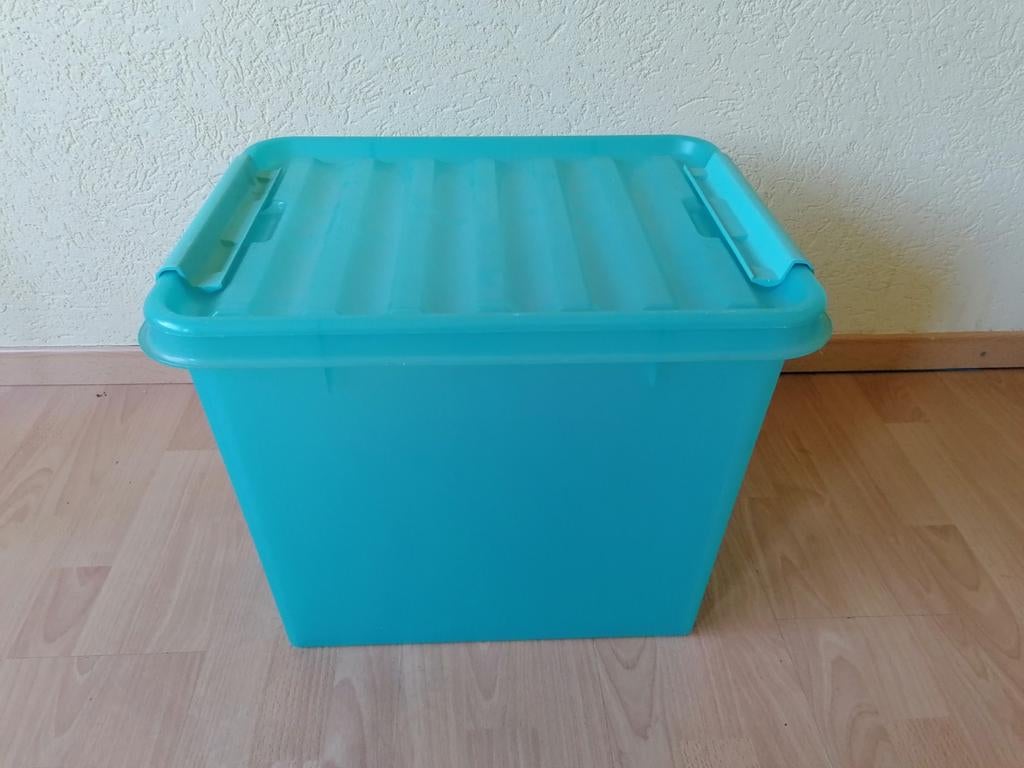 Praktische opbergbox met deksel - 41x48x37 cm, Huis en Inrichting, Ophalen