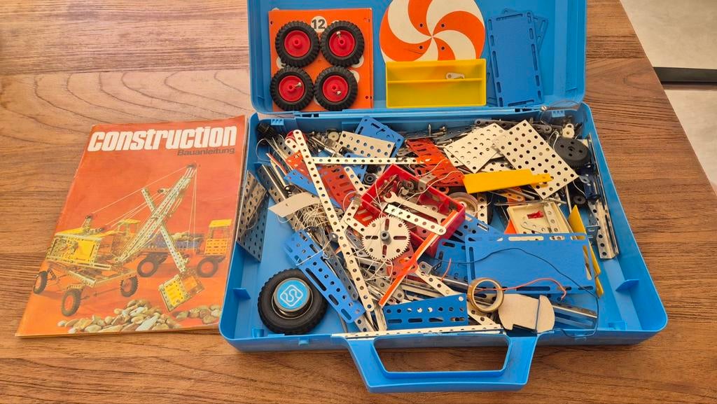 Metalen constructie speelgoed oa. Meccano, Ophalen