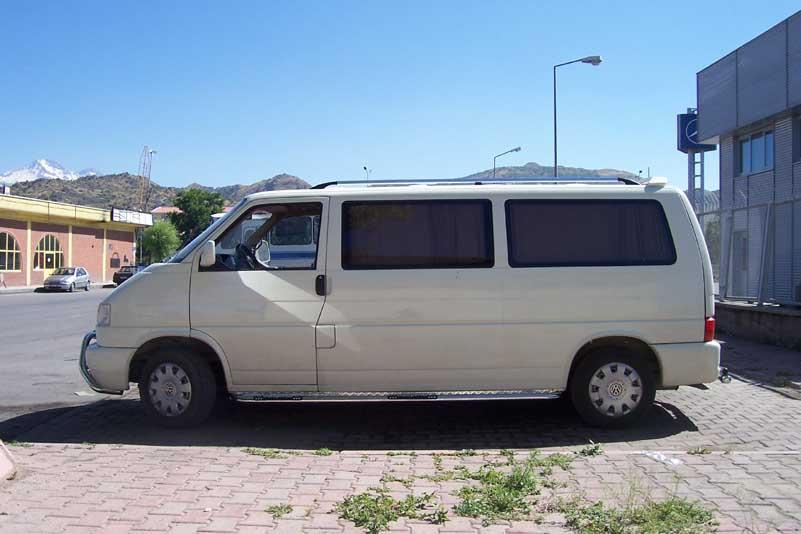 VW T4 Dakrails Aluminium, Niet ingevuld, Niet ingevuld, Niet ingevuld