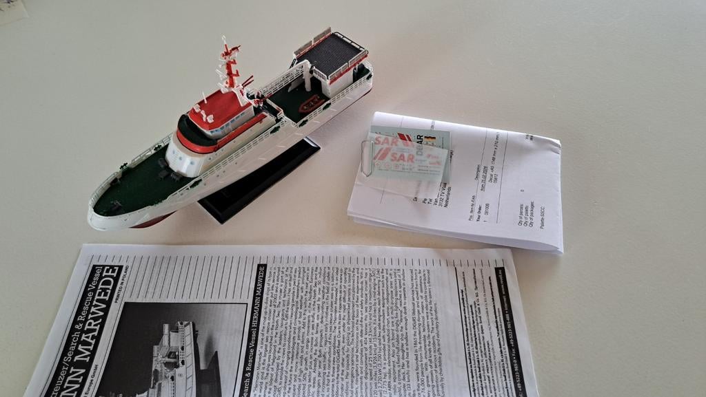 Rescue vessel H.Marwede, Ophalen