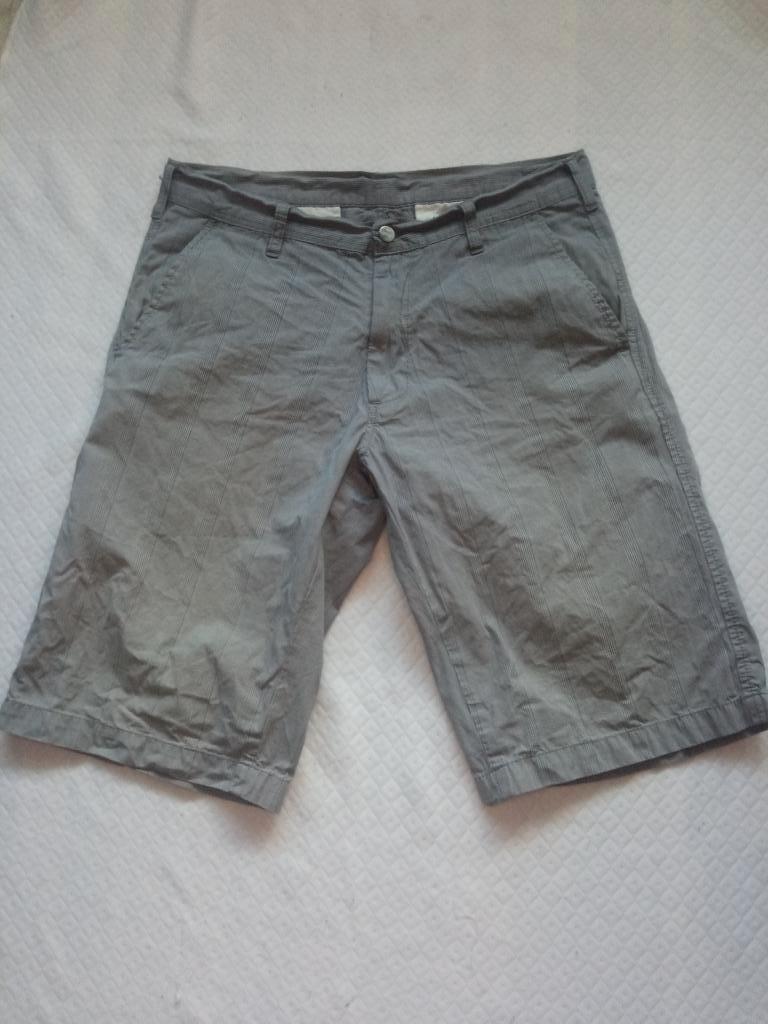 Carhartt short korte broek  W33, Kleding | Heren, Broeken en Pantalons, Verzenden, Carhartt, Overige maten, Grijs