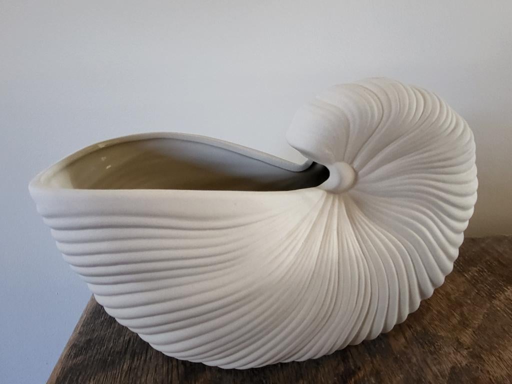 Hip woonobject en mooie schelpvaas gezien bij vt-wonen!, Ophalen, Overige kleuren, Minder dan 50 cm, Glas