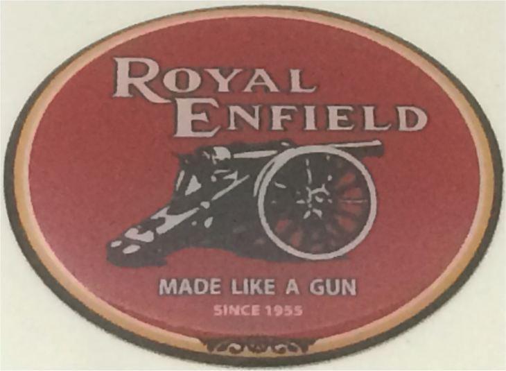 Royal Enfield 3D doming sticker, Ophalen of Verzenden