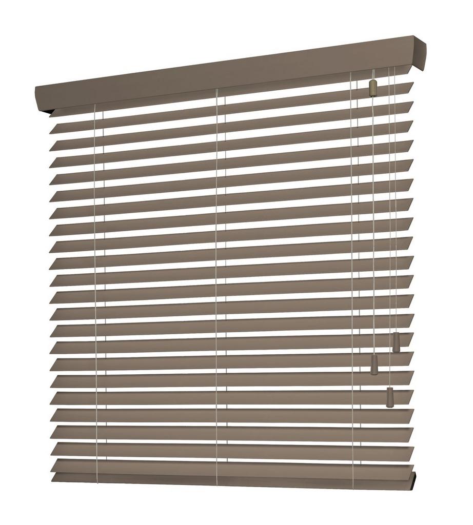 Houten jaloezieën veneta, Ophalen of Verzenden, Zo goed als nieuw, Bruin