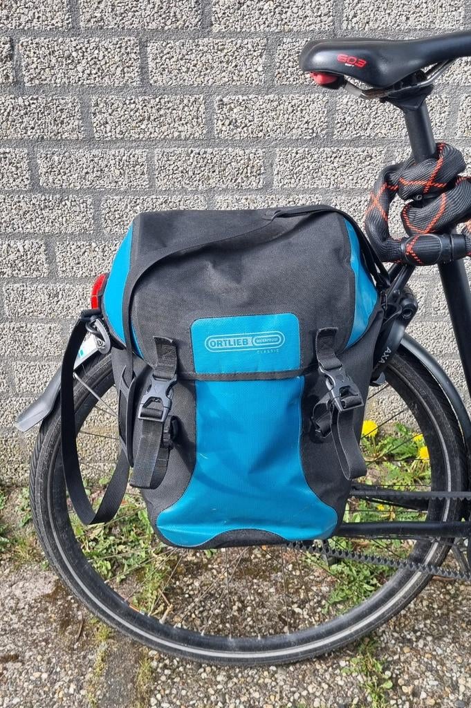 Ortlieb Bike Packer met Commuter Insert en schouderband, Fietsen en Brommers, Fietsaccessoires | Fietstassen, Gebruikt, Ophalen of Verzenden