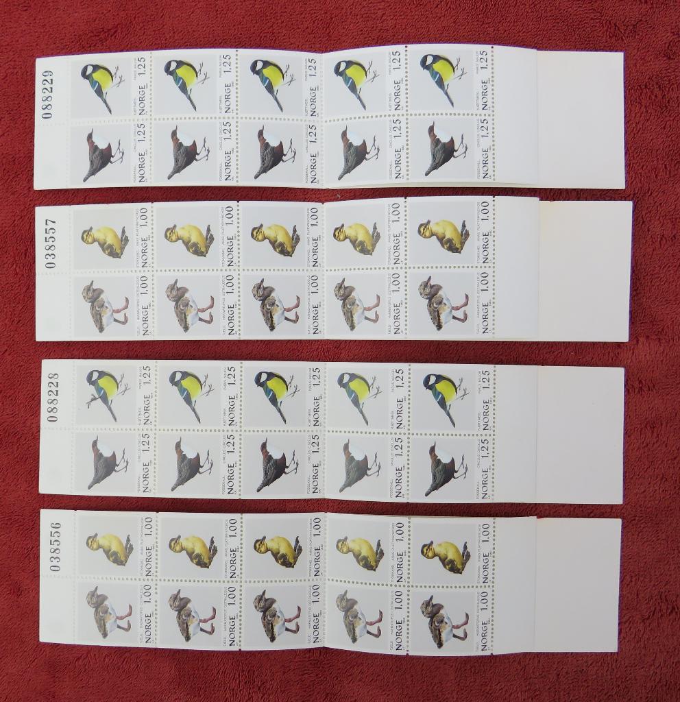 Postzegelboekjes Noorwegen, Ophalen of Verzenden, Overige landen