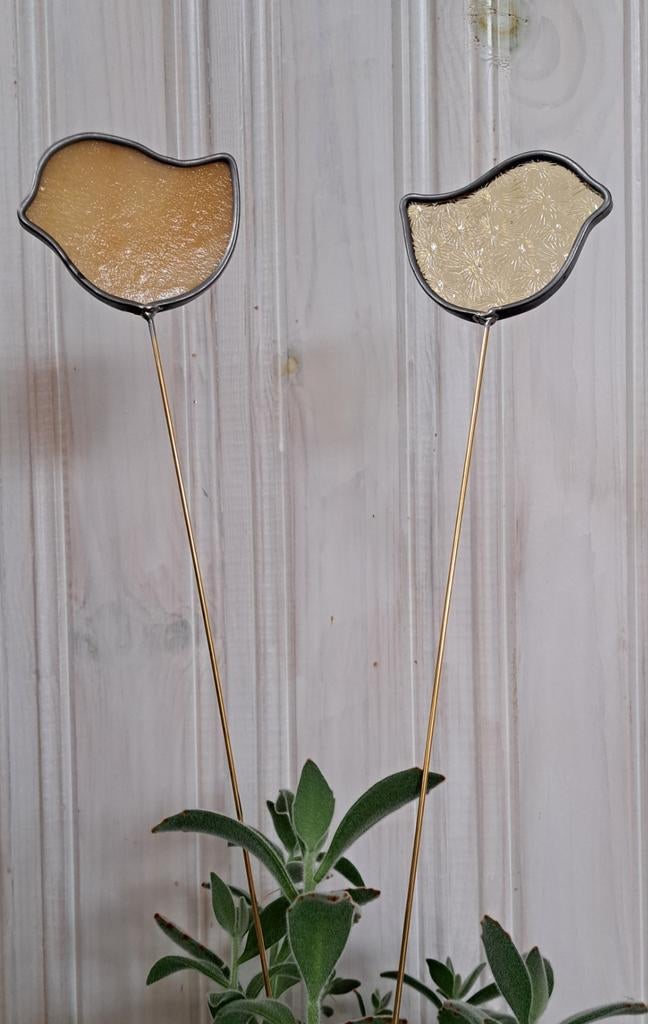 Glas in lood vogeltjes, Ophalen of Verzenden