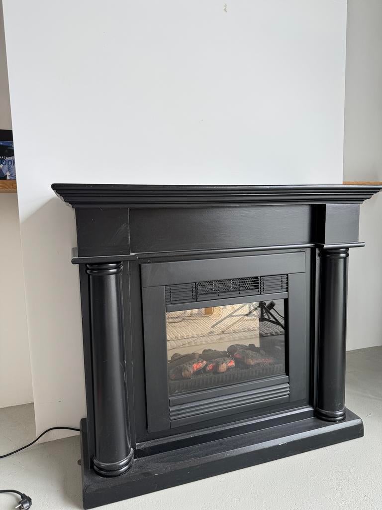 Kunst schouw / nep openhaard, Huis en Inrichting, Haarden, Ophalen, Zo goed als nieuw, Vrijstaande haard, Elektrische haard