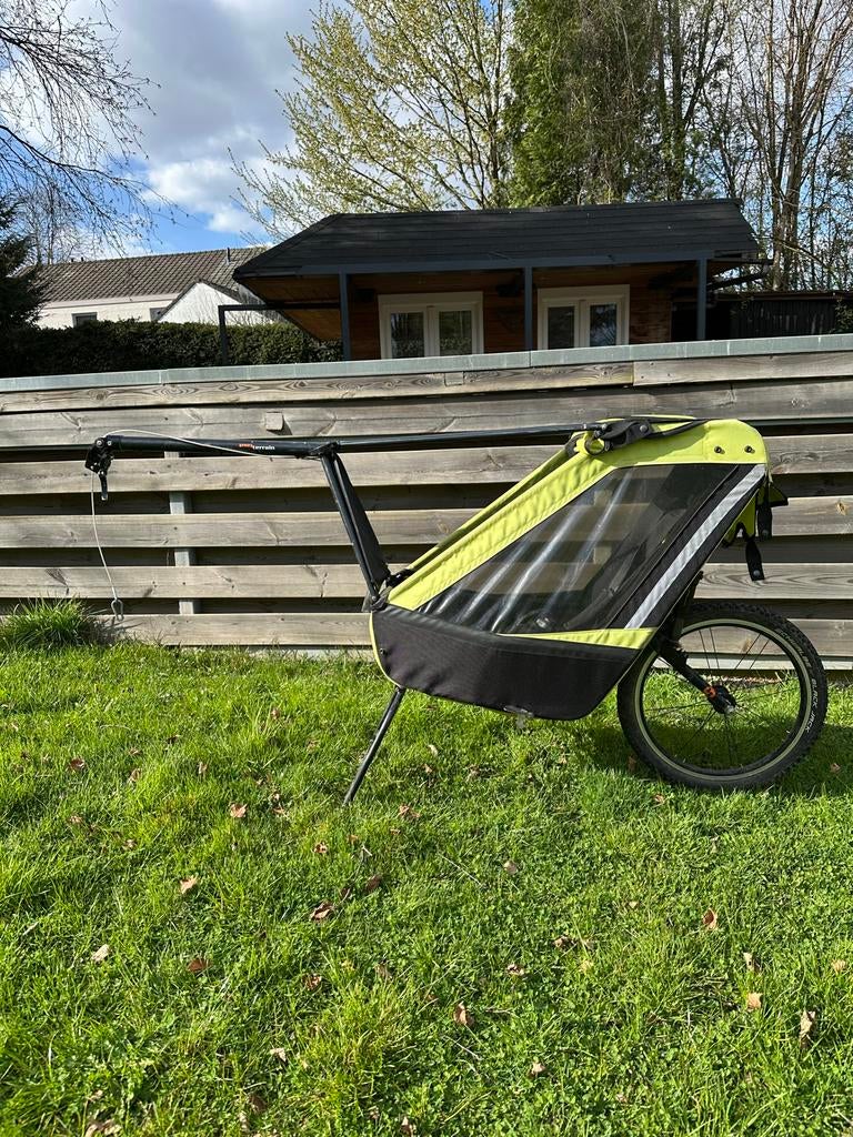 Tout Terrain singletrailer fietskar, Gebruikt, Vering, Bagagekar, 20 tot 40 kg