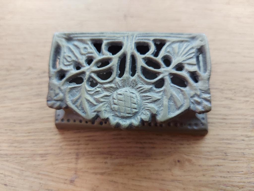 Messing postzegeldoosje, Ophalen of Verzenden