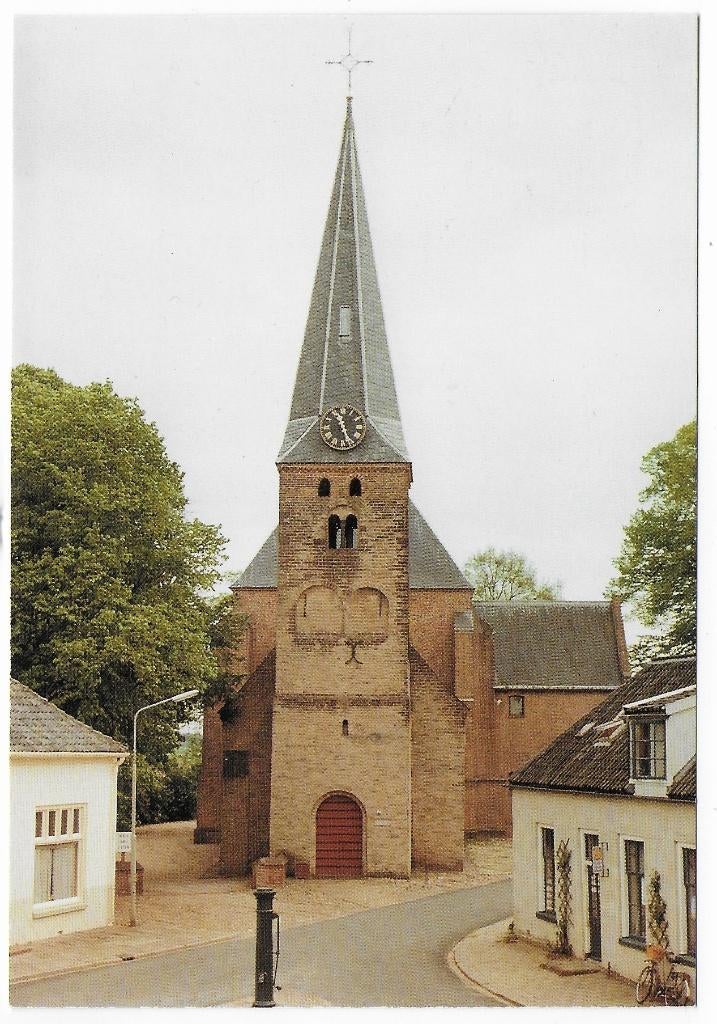 Wilp Ned Herv Kerk Ongelopen Ansichtkaart ( B4883 ), Verzamelen, Ansichtkaarten | Nederland, Ophalen of Verzenden, 1980 tot heden