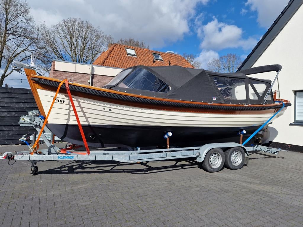 ‼️ Luxe Dolfijn 780 Sloep (Wester Engh), Vetus dsl 2018 ‼️, Watersport en Boten, 10 tot 30 pk, Binnenboordmotor, 6 meter of meer
