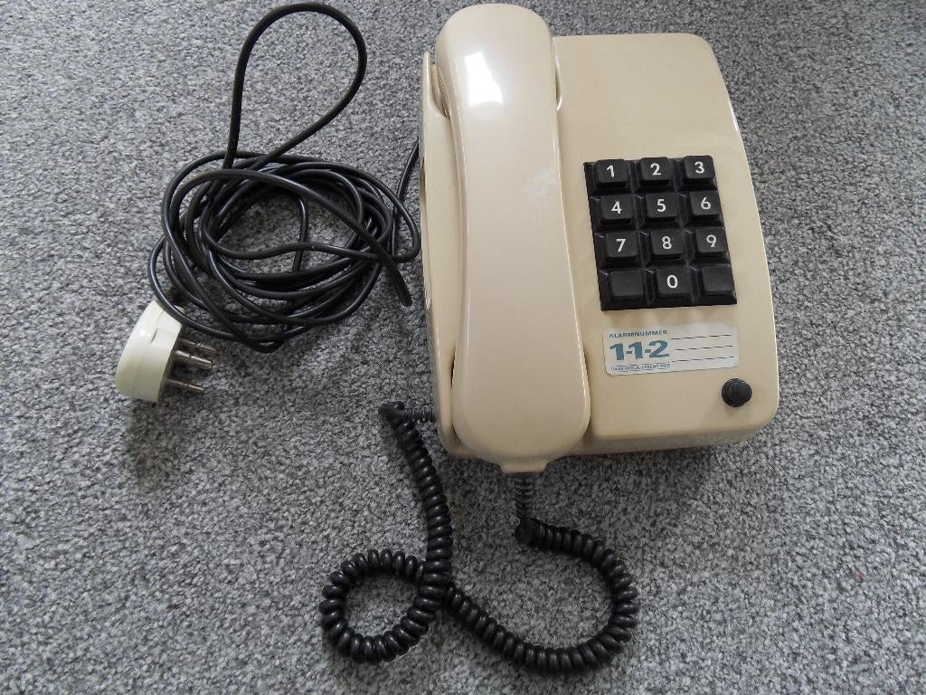 Oude telefoon, Telecommunicatie, Vaste telefoons | Niet Draadloos, Ophalen of Verzenden, Gebruikt