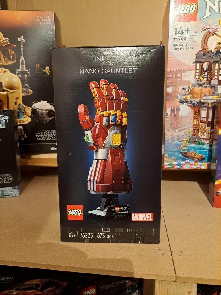 LEGO Marvel Nano Gauntlet 76223 - Nieuw in doos!, Marvel, Lego, Nieuw, Ophalen of Verzenden