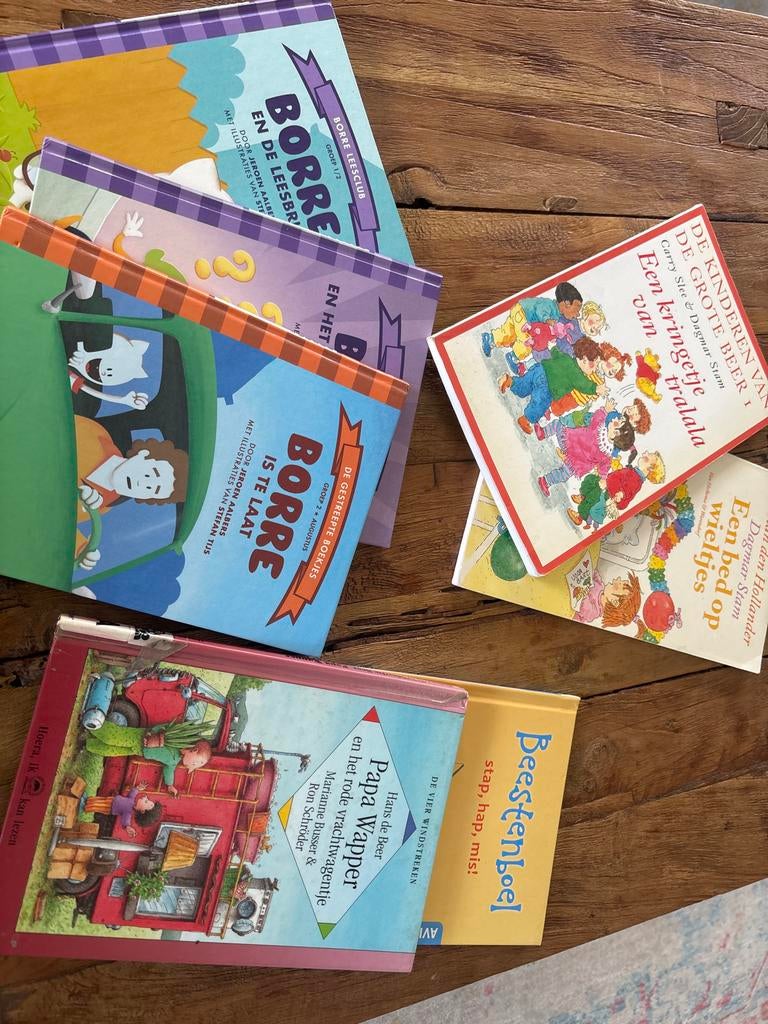 Kinderboeken: Borre, Papa Wapper, Beestenboel en meer, Ophalen of Verzenden, Gelezen, Fictie algemeen