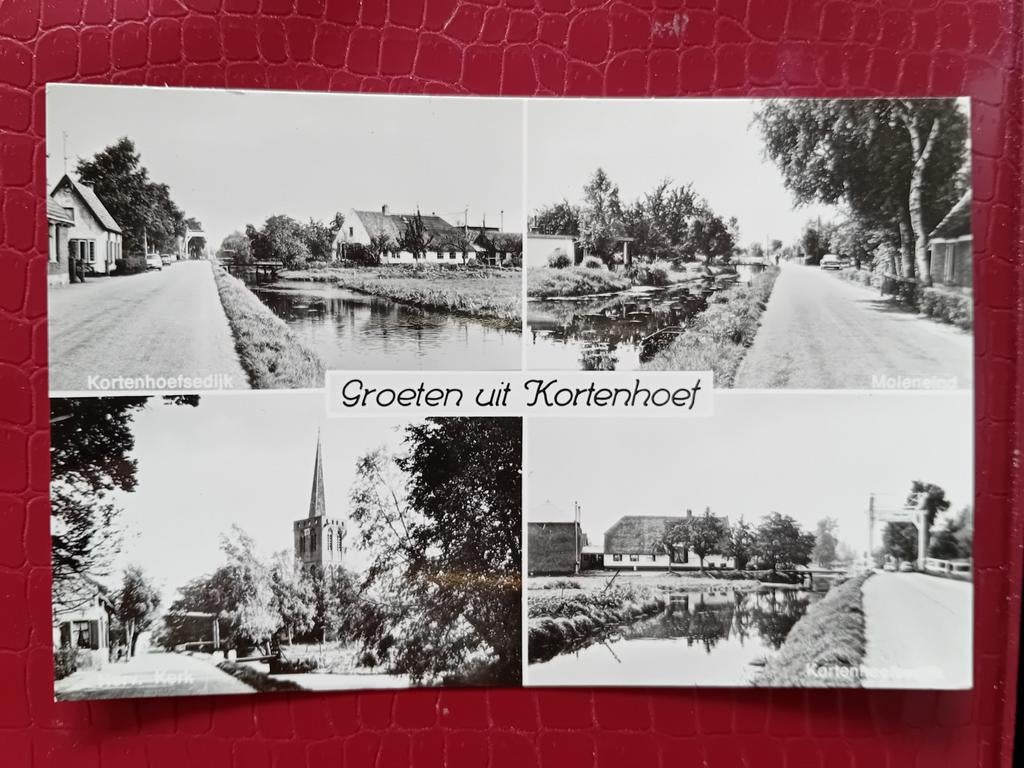 Ansichtkaart Kortenhoef, Verzamelen, Ansichtkaarten | Nederland, Ophalen of Verzenden