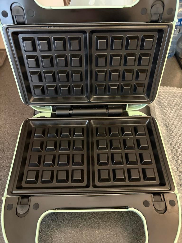 Silvercrest wafelijzer met extra platen, Ophalen, Uitneembare platen, Zo goed als nieuw
