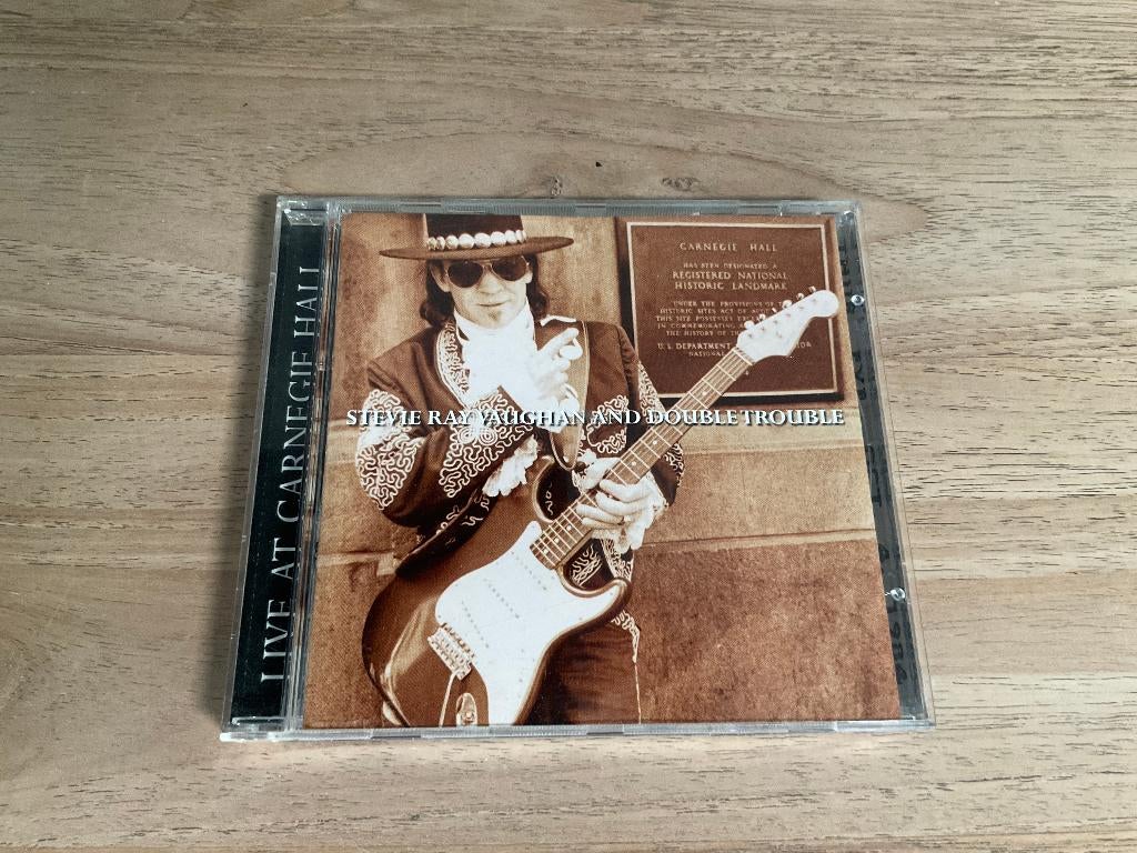 Stevie Ray Vaughan and Double Trouble - Live Carnegie Hall., Ophalen of Verzenden, Zo goed als nieuw, Overige genres