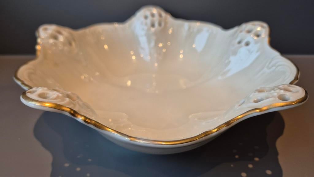Rosenthal Moliere porseleinen schaal met goudkleurige rand, Antiek en Kunst, Ophalen of Verzenden