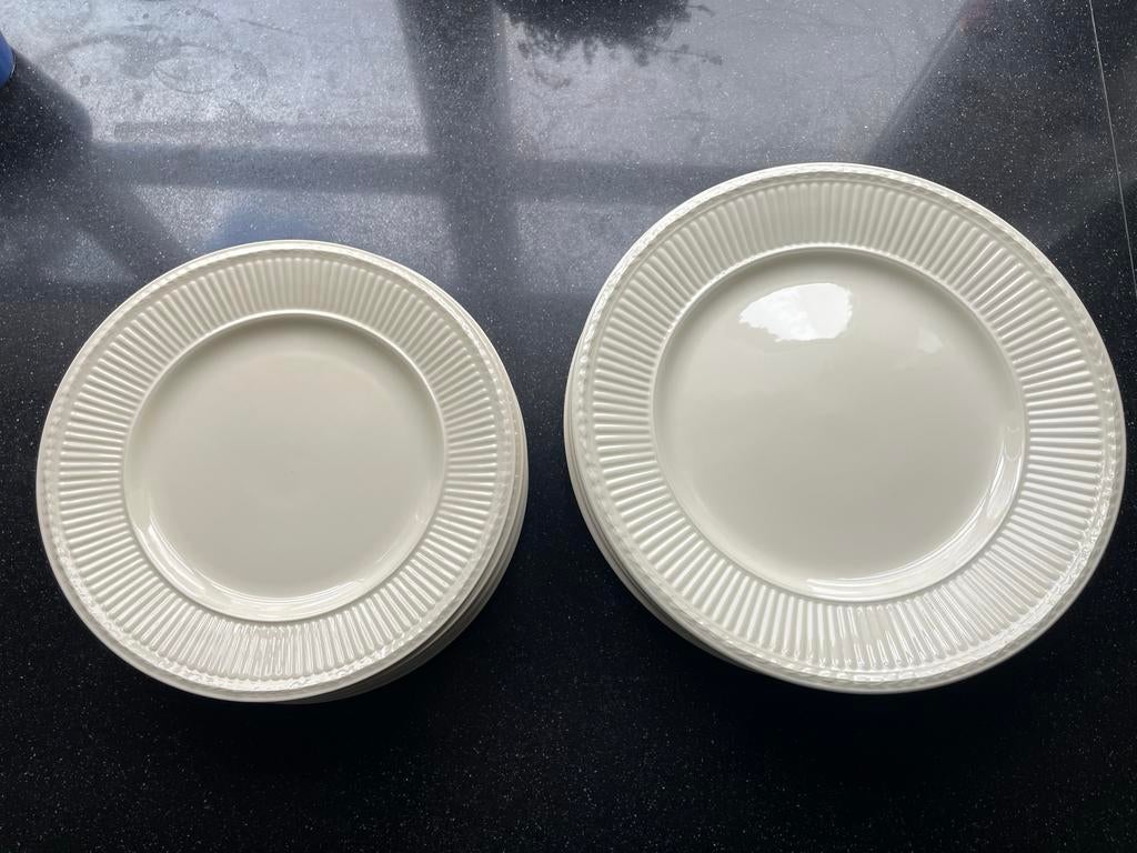 Wedgwood Edme servies: borden en kopjes, Ophalen, Zo goed als nieuw, Bord(en), Wedgwood