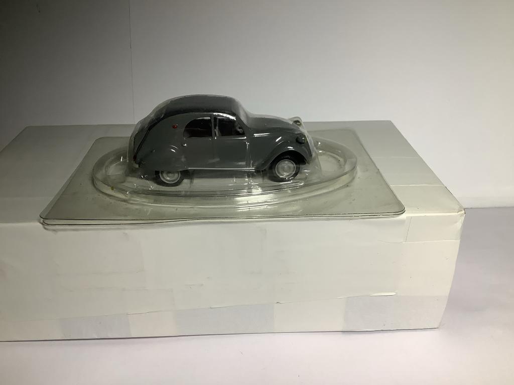 Norev Citroën 2CV modelauto - Grijs, Ophalen of Verzenden, Nieuw, Auto, Norev