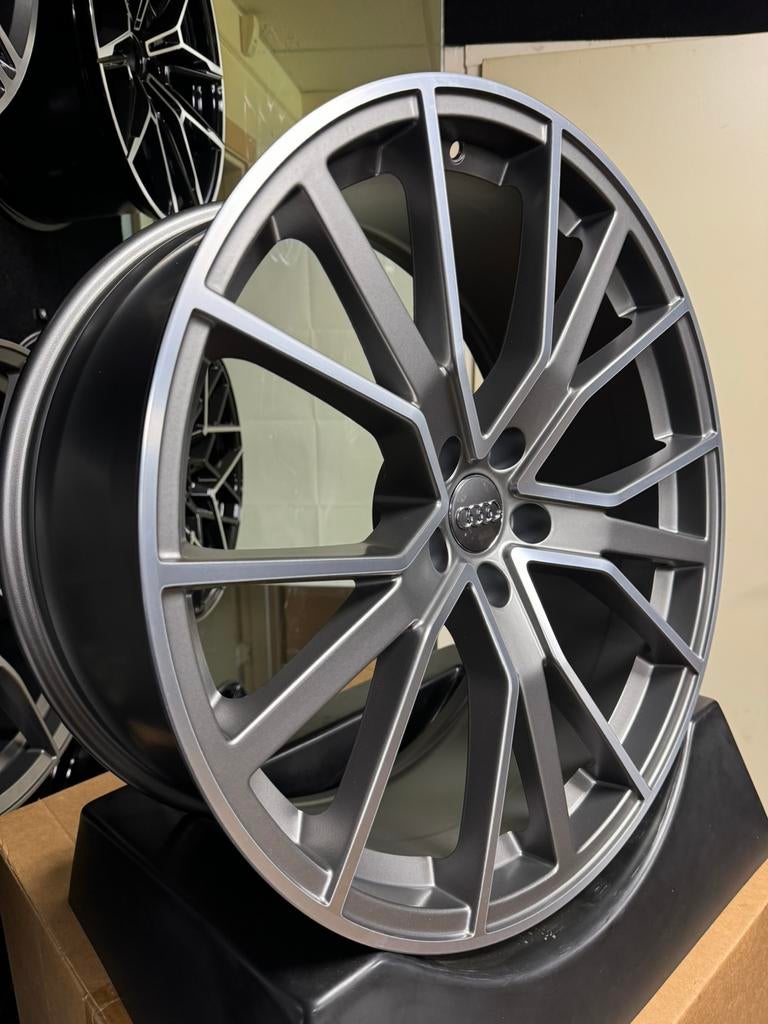 21 inch velgen voor Audi RS6 look 5x112 A6 A7 A8 Q3 Q5 ETRON, Velg(en), Nieuw, Personenwagen, 21 inch