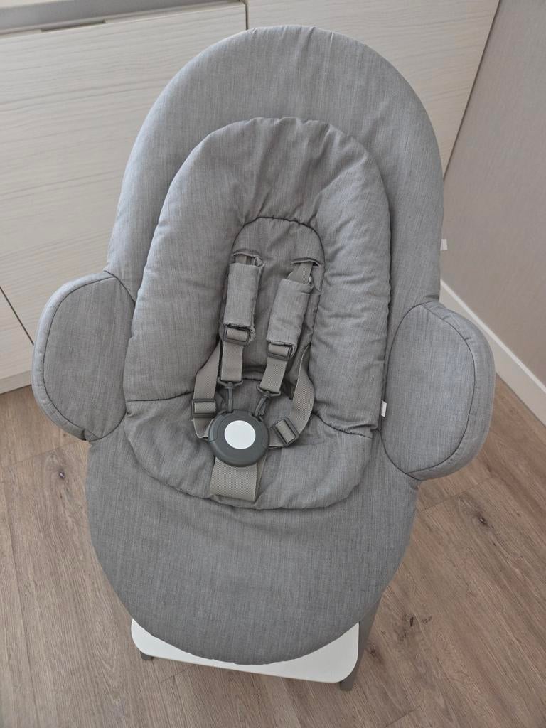 Taupe kleurige babyset voor de Stokke Steps, Ophalen of Verzenden, Zo goed als nieuw, Meegroeistoel