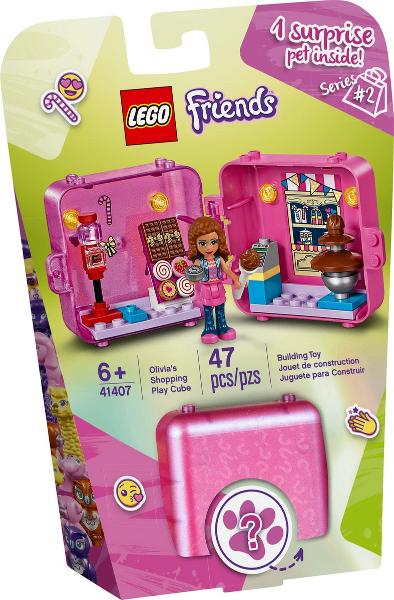 Lego Friends 41407 Olivia's winkelspeelkubus, Lego, Nieuw, Friends, Ophalen of Verzenden
