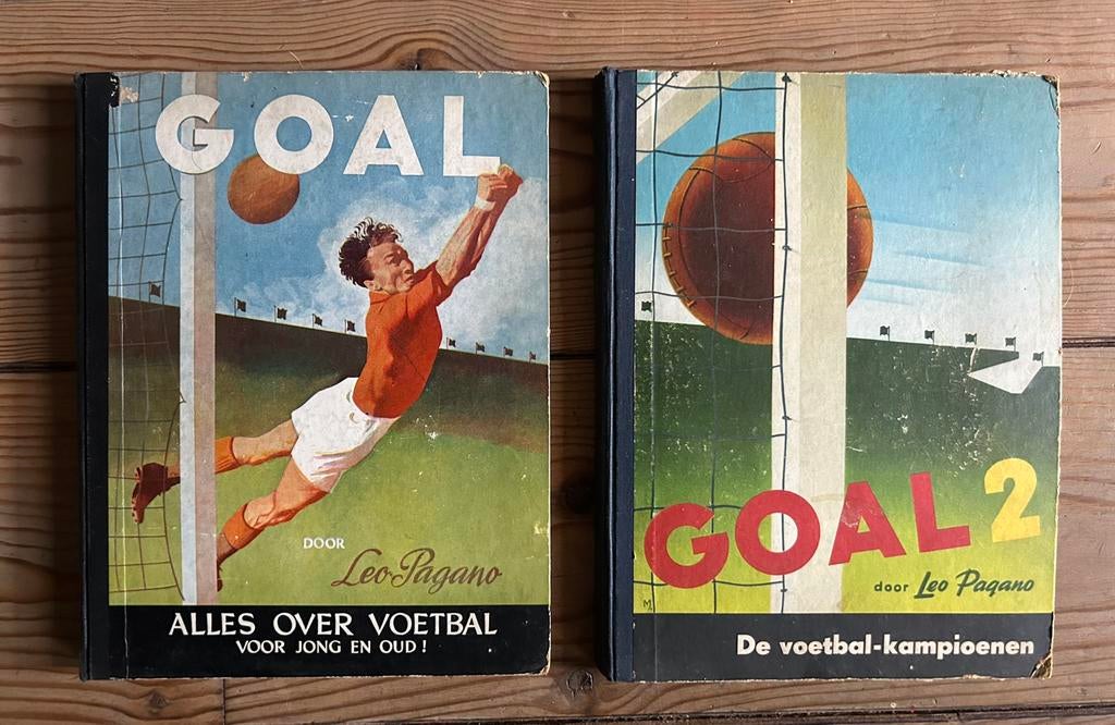 Complete Voetbalalbums (1949-1950) & Voetbal II (1951-1952), Gelezen, Ophalen of Verzenden, Leo Pegano, Balsport