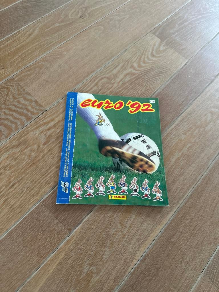 Panini Euro 92 album prachtig compleet Nederlands dreamteam, Verzamelen, Ophalen of Verzenden, Gebruikt, Overige sporten, Boek of Tijdschrift