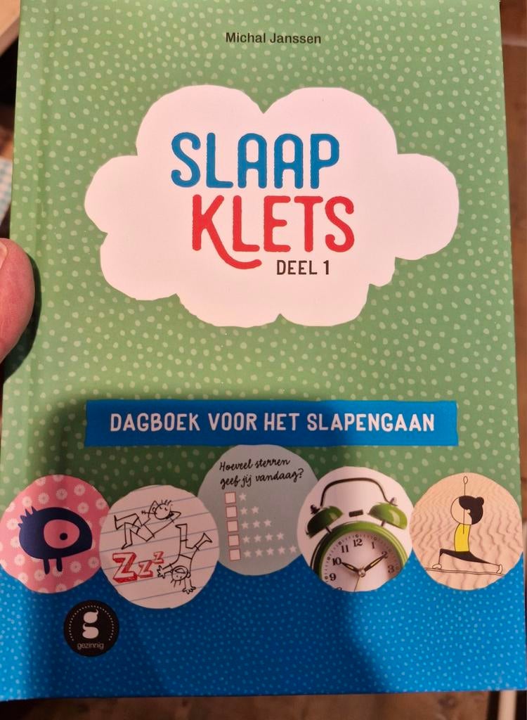 Slaapklets Deel 1 - Dagboek voor het slapengaan, Ophalen of Verzenden, Zo goed als nieuw, Michal Janssen, Non-fictie