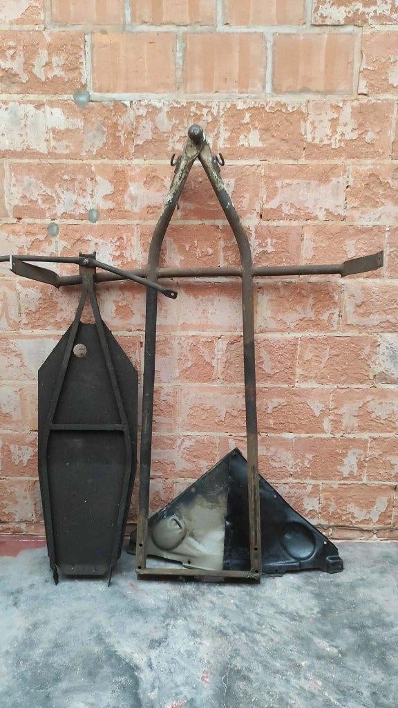 Mercedes 190SL (1955-1963) bodembescherming en trekhaak, Ophalen, Gebruikt, Mercedes-Benz, Spatbord