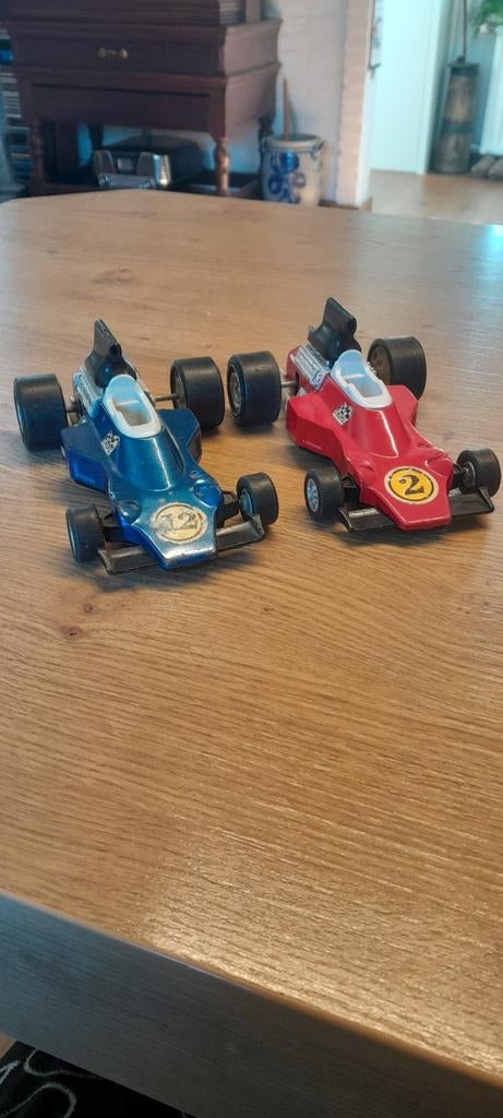 2 tonka raceauto's/formulewagens, Ophalen of Verzenden, Gebruikt, Bus of Vrachtwagen, Overige merken