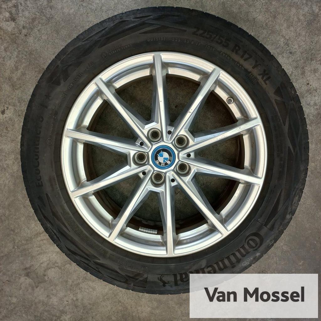 BMW 5 serie Continental EcoContact 6 225/55/R17 101Y zomer, Gebruikt, -, -, Banden en Velgen