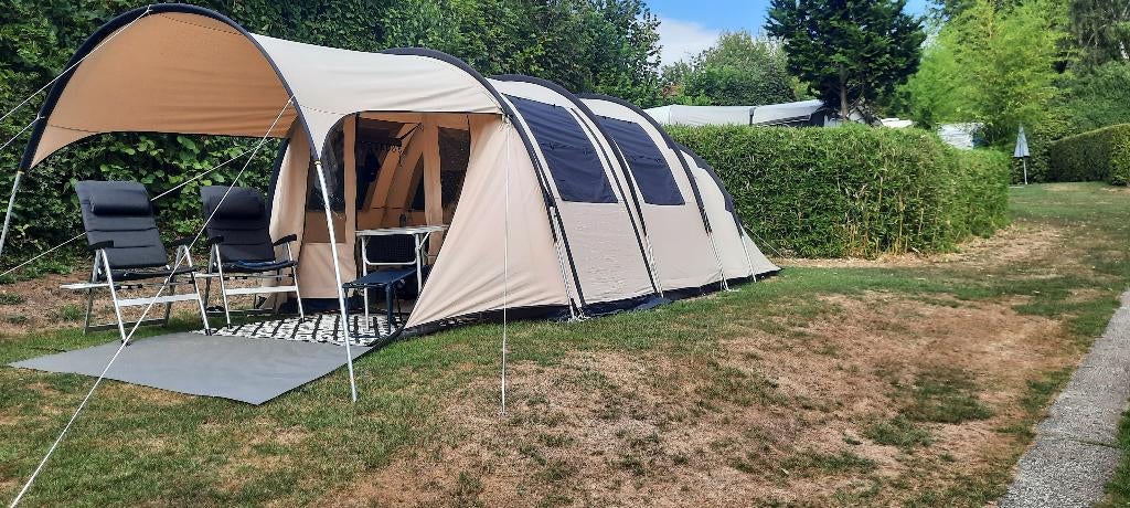 Koepeltent Obelink Porto Ercole met hele inboedel!!, Caravans en Kamperen, Tenten, Ophalen, Zo goed als nieuw, Tot en met 4