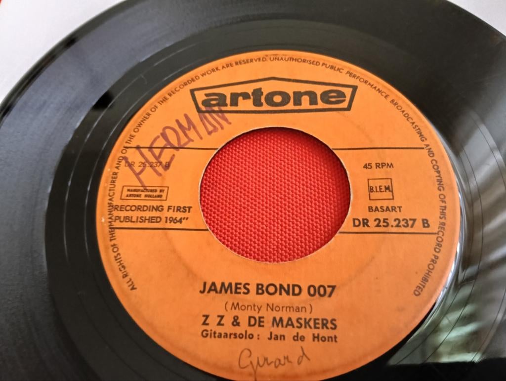 ZZ & DE MASKERS 1964 ARTONE LABEL NEDERBEAT, Verzenden, Zo goed als nieuw, Pop