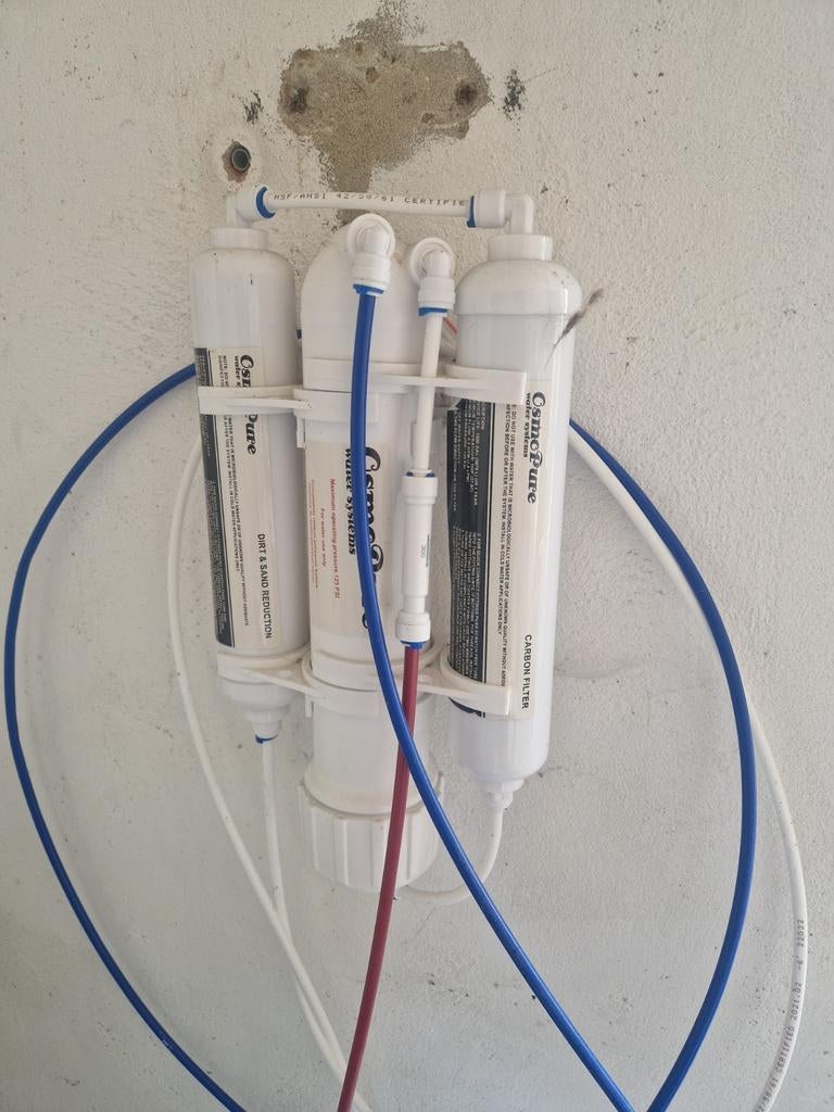 Osmose apparaat osmopure 75, Ophalen, Gebruikt