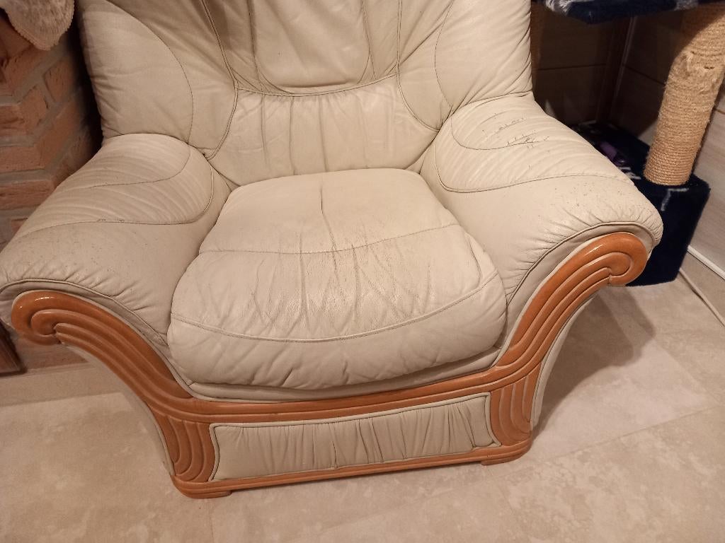 BANKSTEL + ZETEL gratis, Huis en Inrichting, Ophalen, 250 tot 300 cm, Gebruikt, Driepersoons