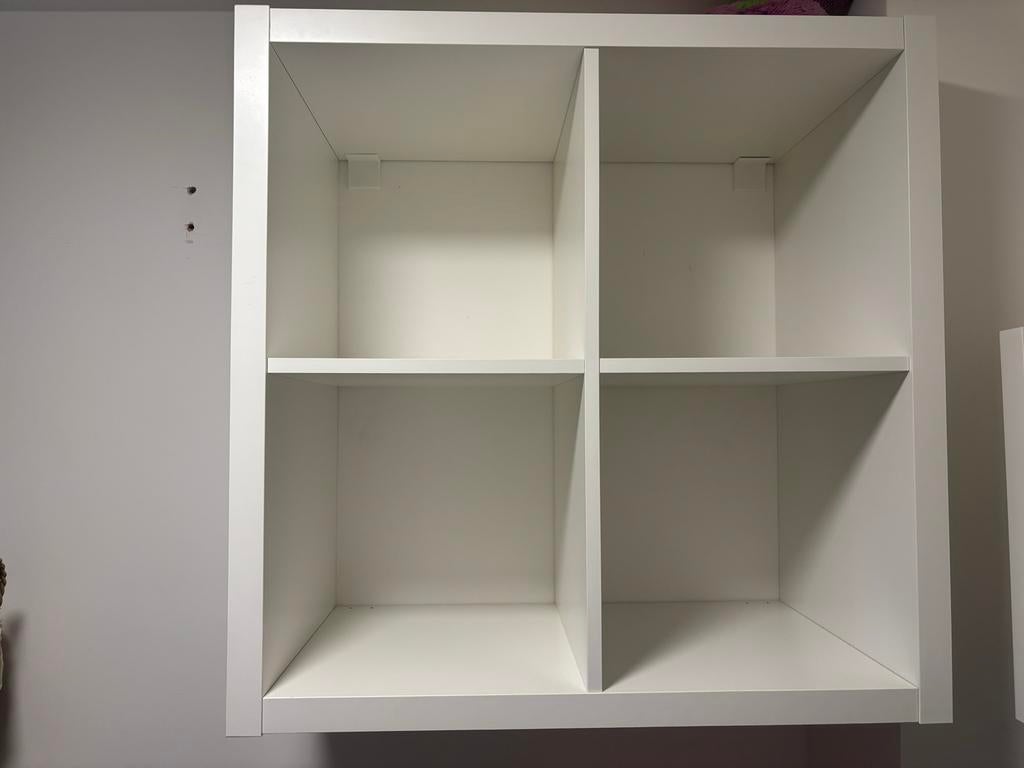 Kallax open kast, Ophalen, Met plank(en), Kunststof, Gebruikt