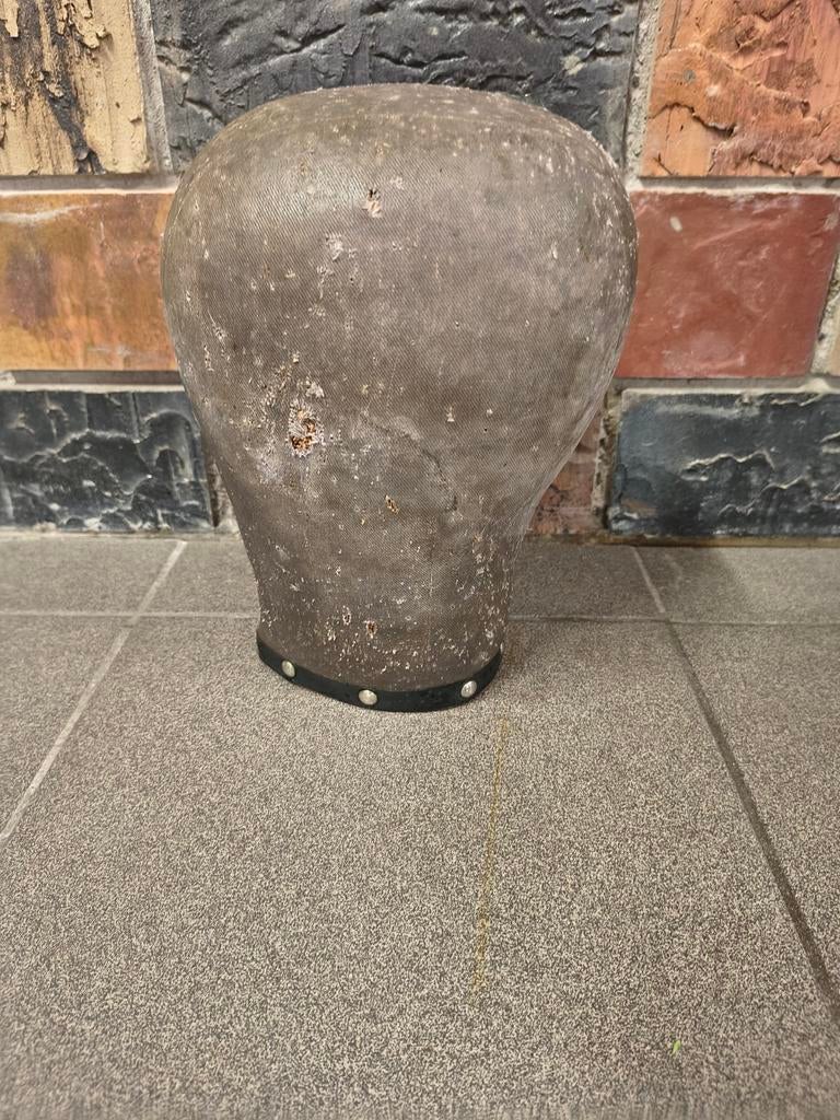 Antieke kappershoofd, Antiek en Kunst, Ophalen of Verzenden