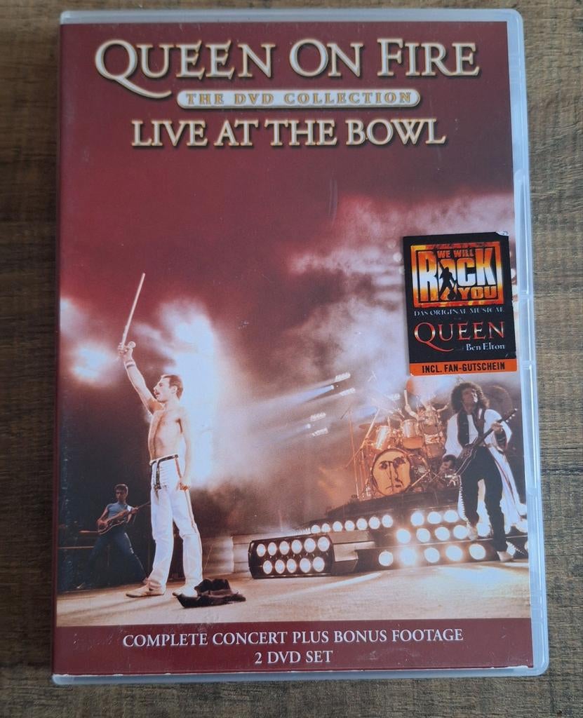 DVD Queen on Fire Live at the Bowl the DVD Collection NIEUW, Alle leeftijden, Ophalen of Verzenden, Nieuw in verpakking, Muziek en Concerten