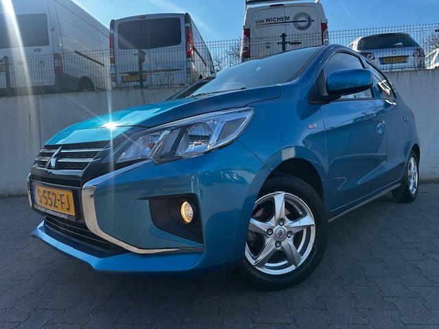 Mitsubishi Space Star 1.2 Connect+/AIRCO/ALUMINIUM VELGEN/BL, Voorwielaandrijving, Stof, Gebruikt, 850 kg