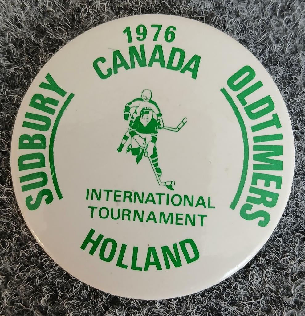 Sudbury Oldtimers Canada 76 International tournament Holland, Ophalen of Verzenden, Gebruikt, Overige typen