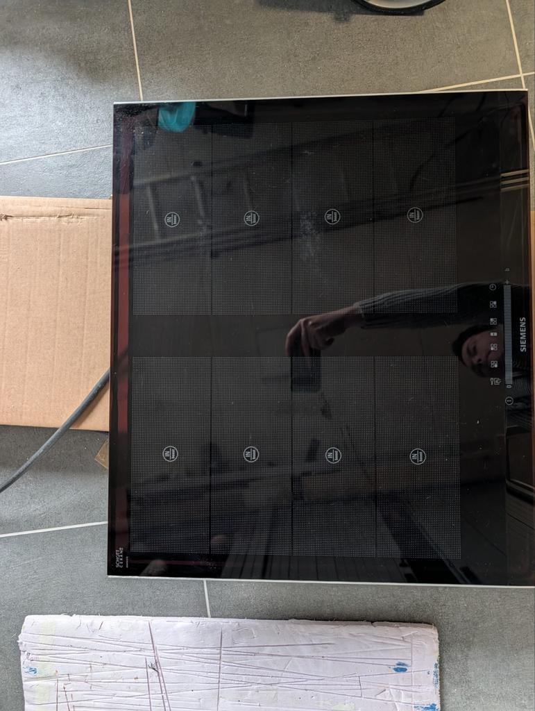 Siemens Inductiekookplaat, Ophalen, Gebruikt, 4 kookzones, Inbouw