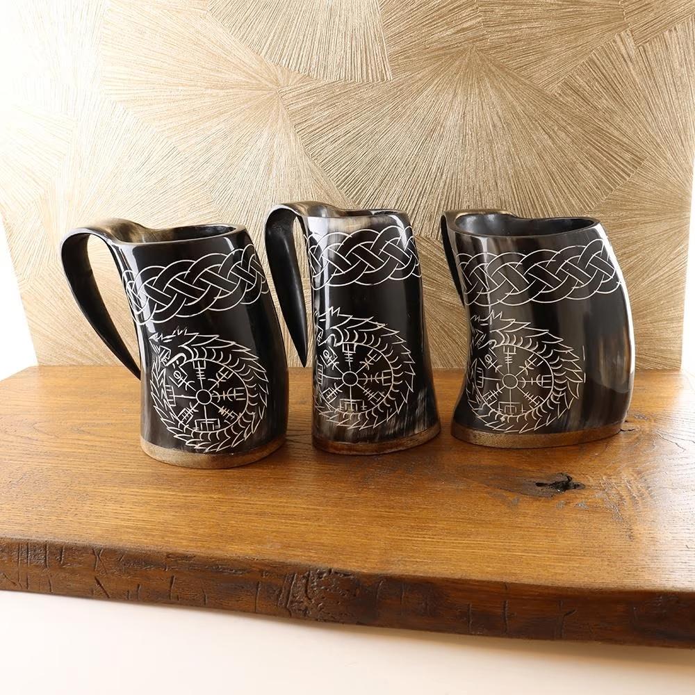 Viking drink bekers - Viking mok - Vikings - Hoorn beker