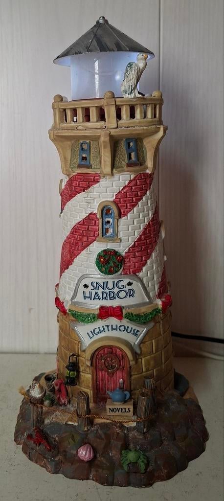 Lemax: Snug Harbor Lighthouse., Ophalen of Verzenden