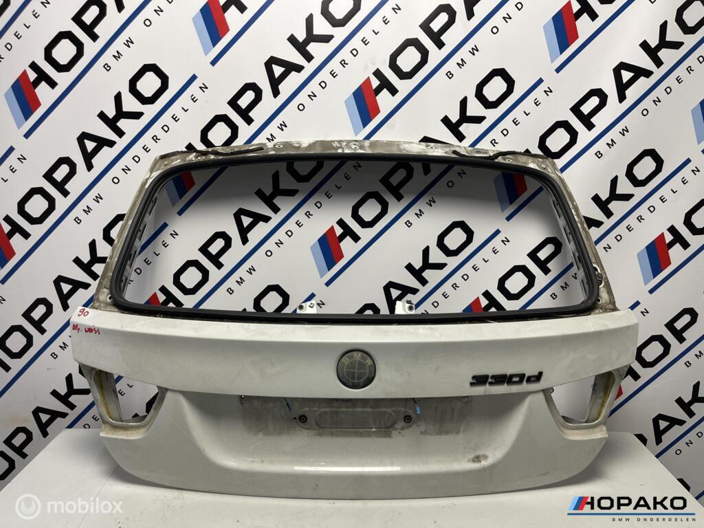 Kofferklep BMW 3 serie E91 station | Wit - Alpinweiss, Gebruikt, Achterklep, Einsteinlaan 5 rijswijk, Bmw