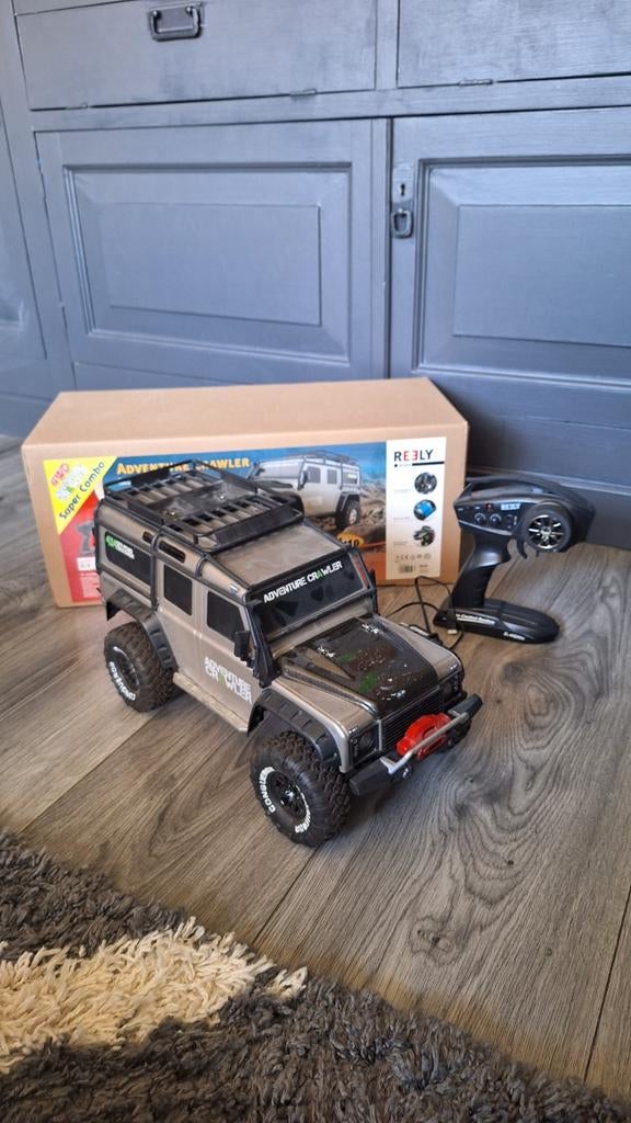 reely 4x4, Ophalen of Verzenden, Gebruikt, Schaal 1:10, Auto offroad