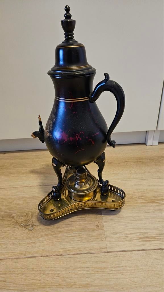 Kraantjespot met Oliebrander, Antiek en Kunst, Ophalen