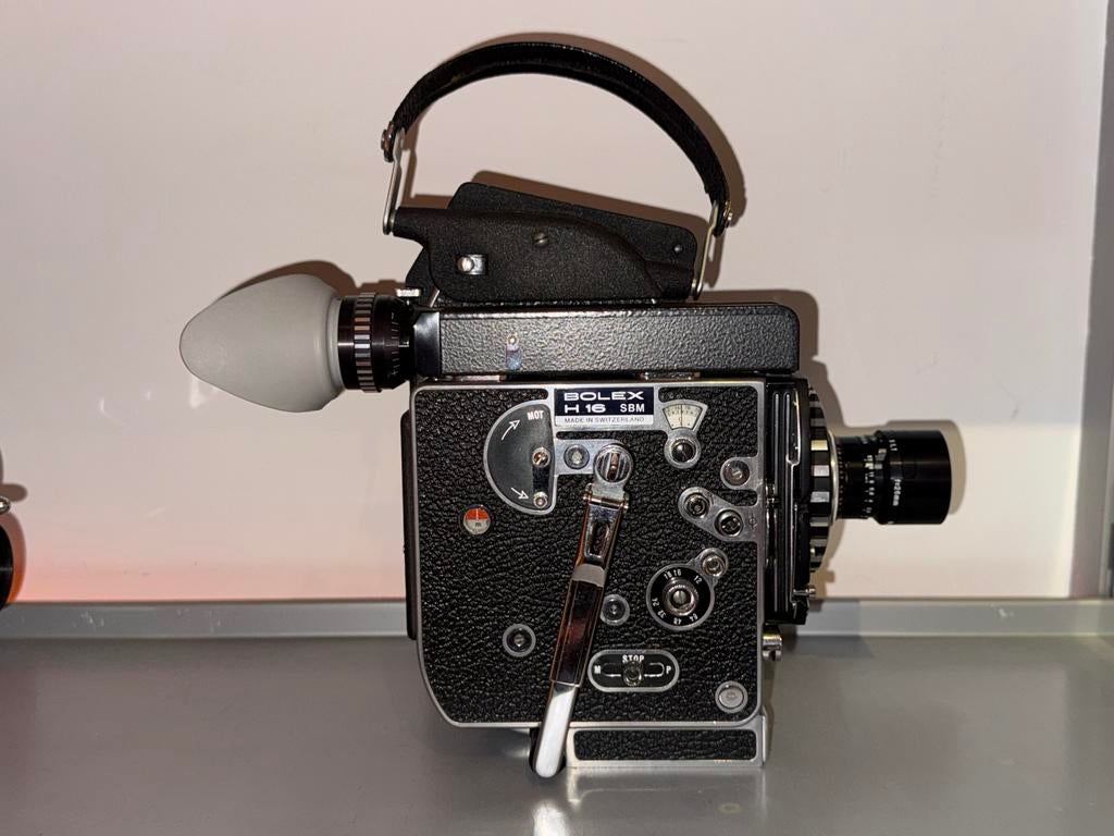 BOLEX SBM 13x viewfinder + Kern swittar 26mm 1.1 macro lens, Ophalen, 1960 tot 1980, Lens of Lenzen